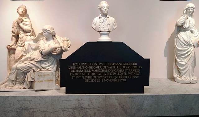 DRAGUI MUSEE Tombe Seigneur de Valbelle (1729-1778)
