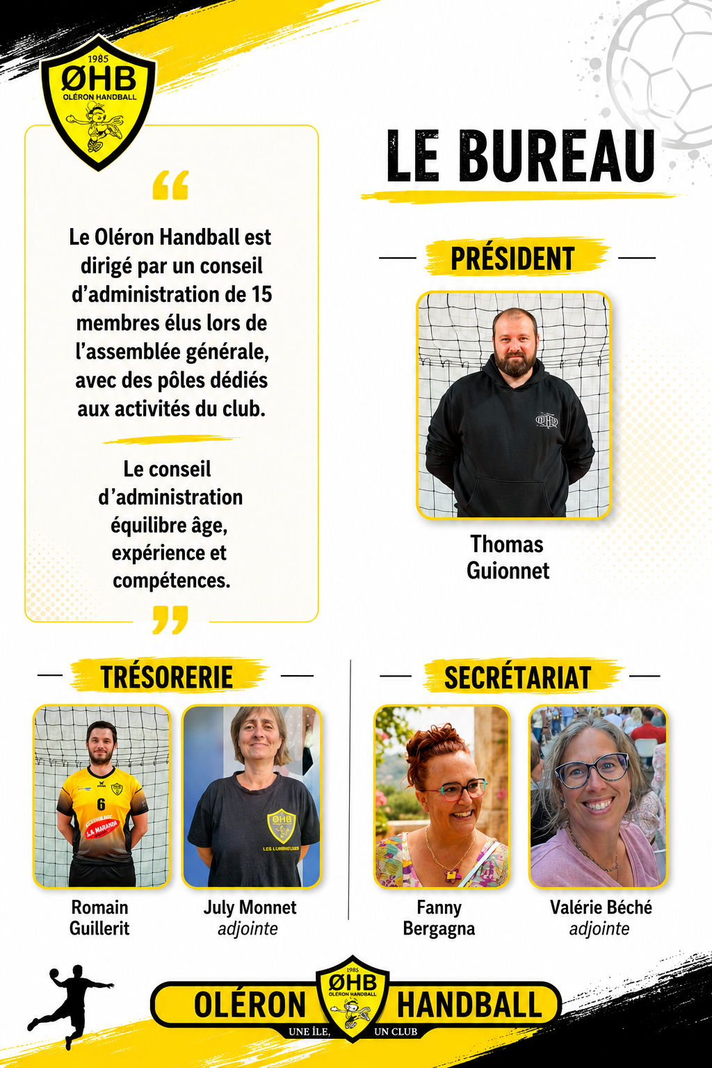 Bureau Oléron Handball
