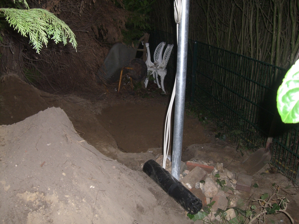 Regenwasser Sickergrube / Sickerschacht Anleitung zum