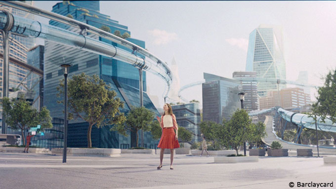 <b>VFX for COMMERCIALS</b> <i>'Barclaycard No Fee' </i> at Ignyte