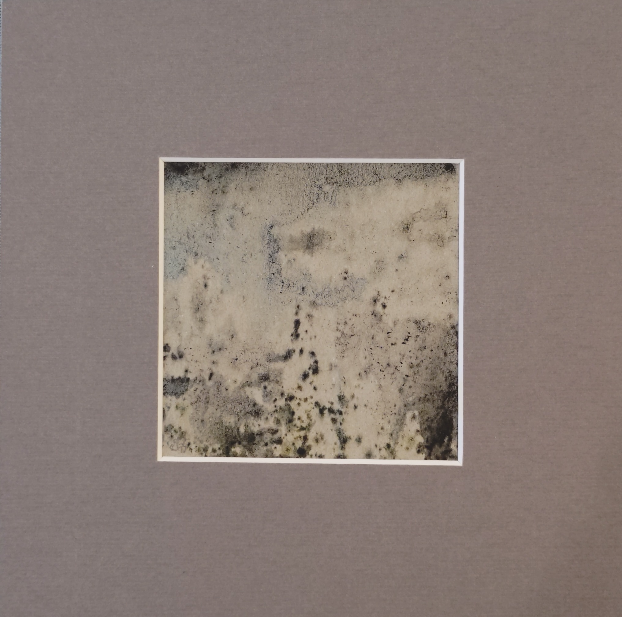 Sable - encre sur papier 40*40 cm 2025
