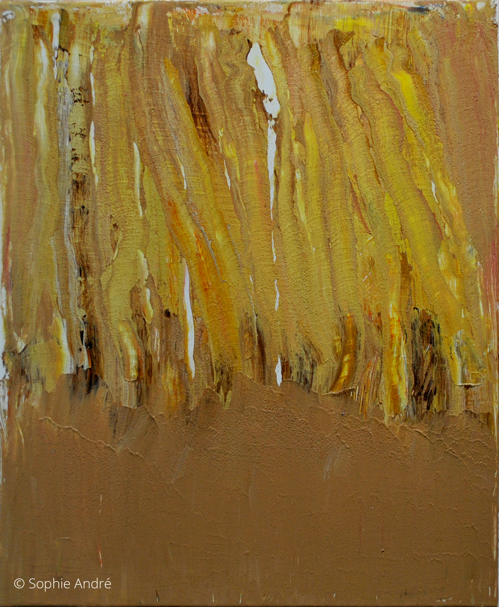 Variation d'un paysage 2 acrylique sur toile - 46*38 cm 2021 