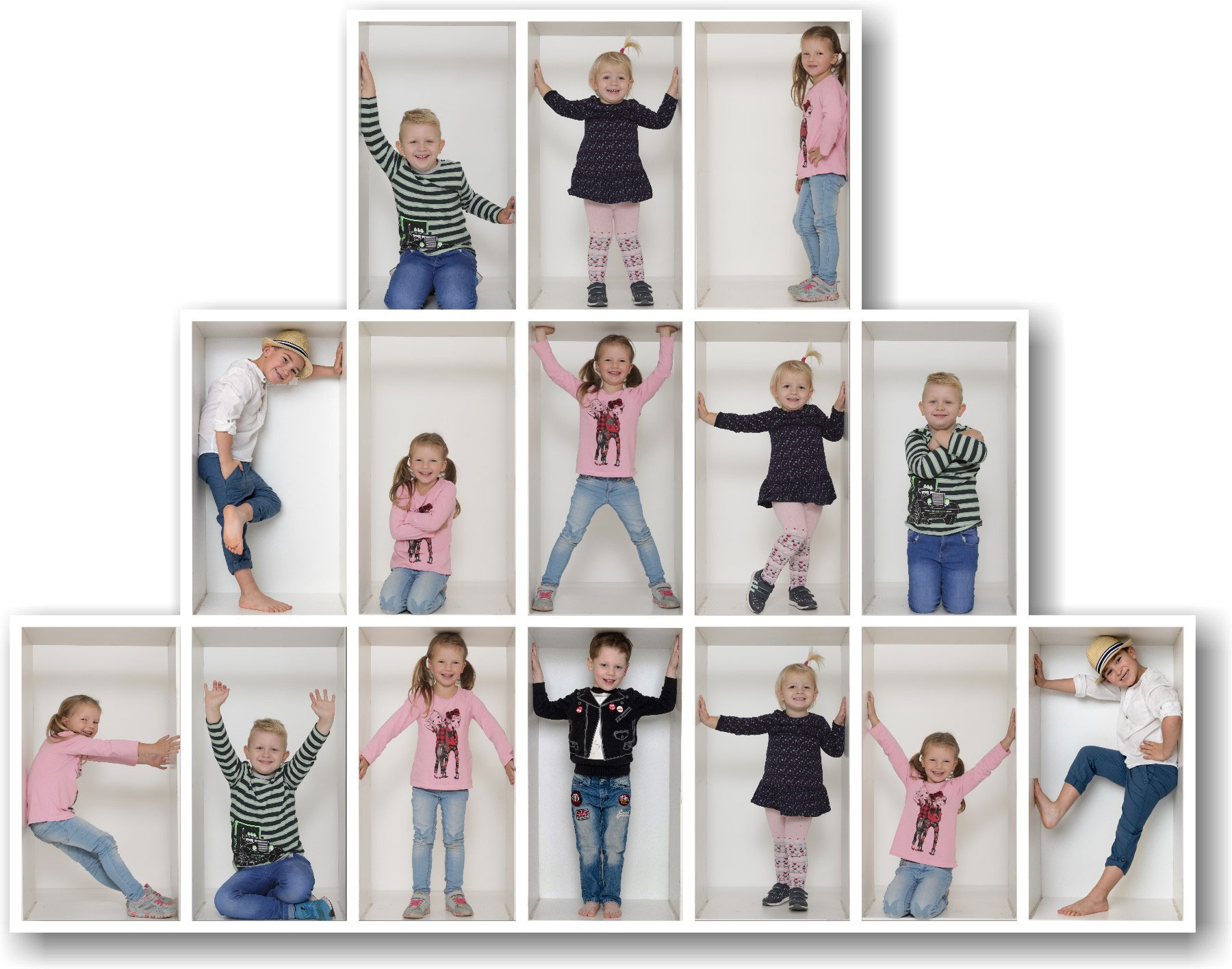 Gruppenfoto Kindergarten: Bunte Ausmalbilder für kleine Künstler und entspannte Eltern!