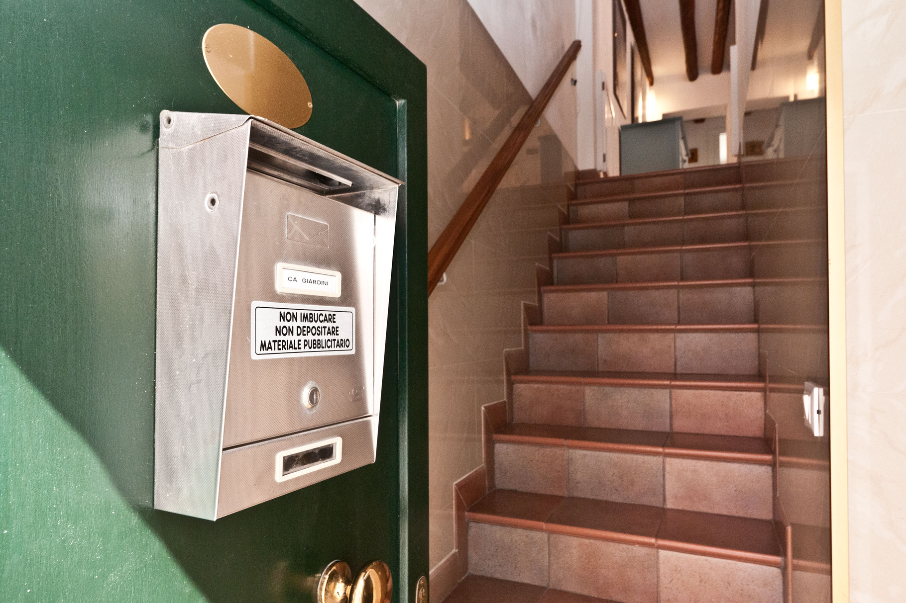 Entrance stairs