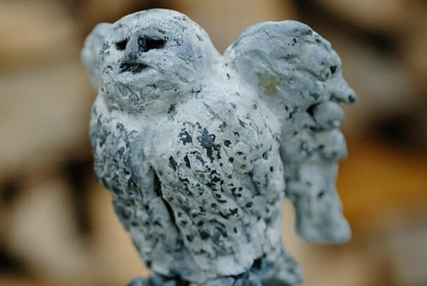 Wilma Hoebee, bronze, bosuil