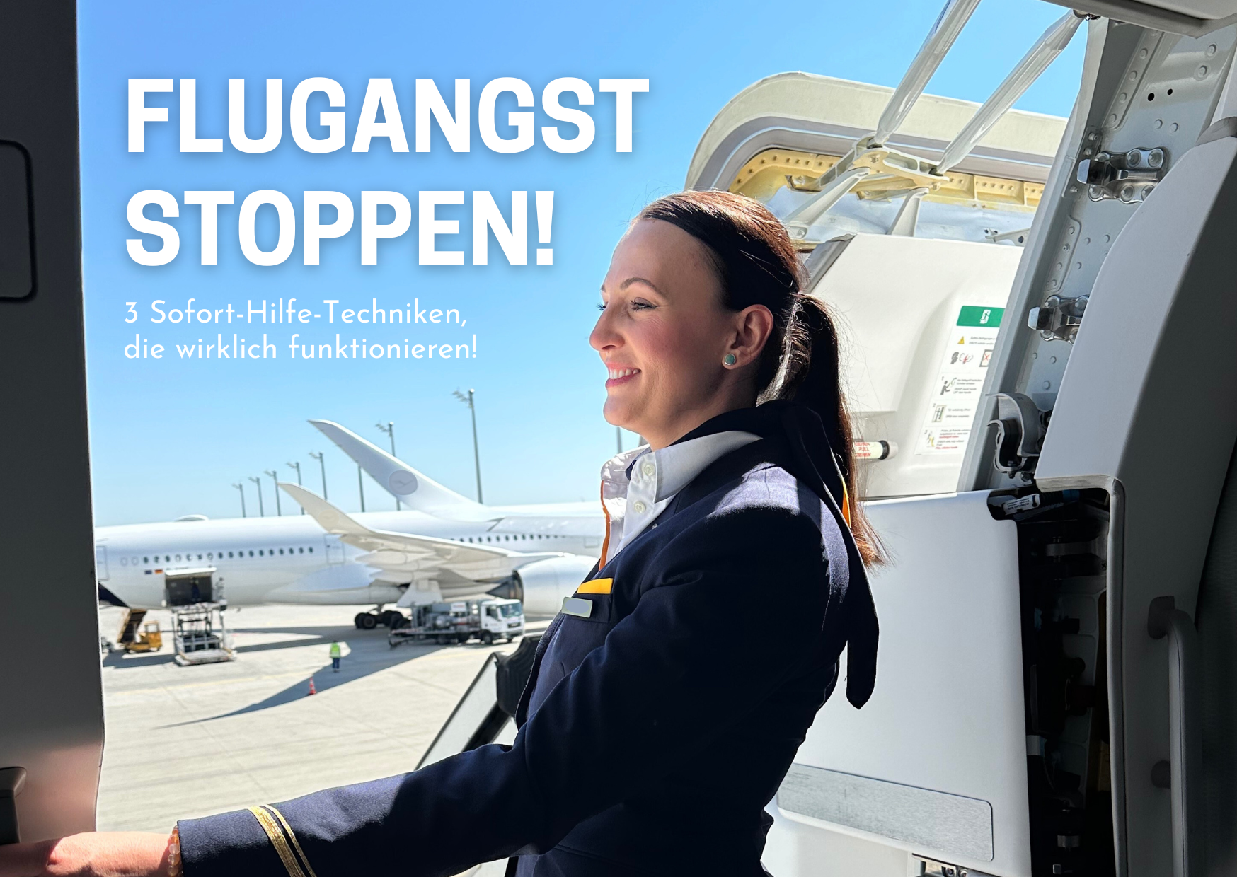 Flugangst stoppen! 3 Sofort-Hilfe-Techniken