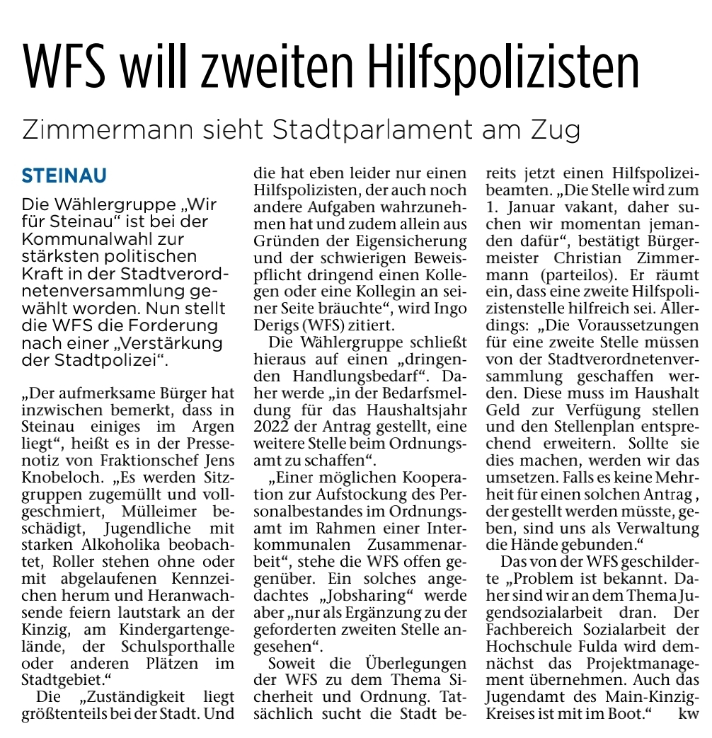 04.09.2021 - Fuldaer Zeitung