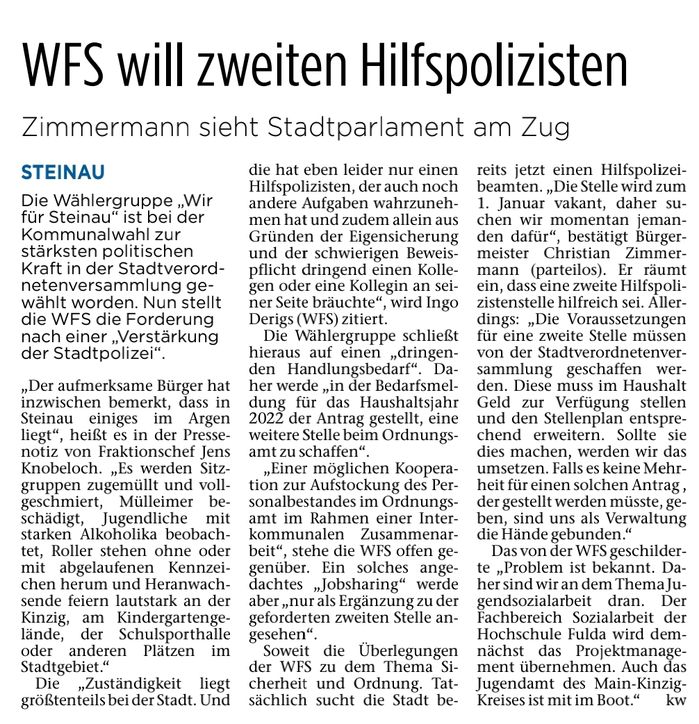 04.09.2021 - Fuldaer Zeitung