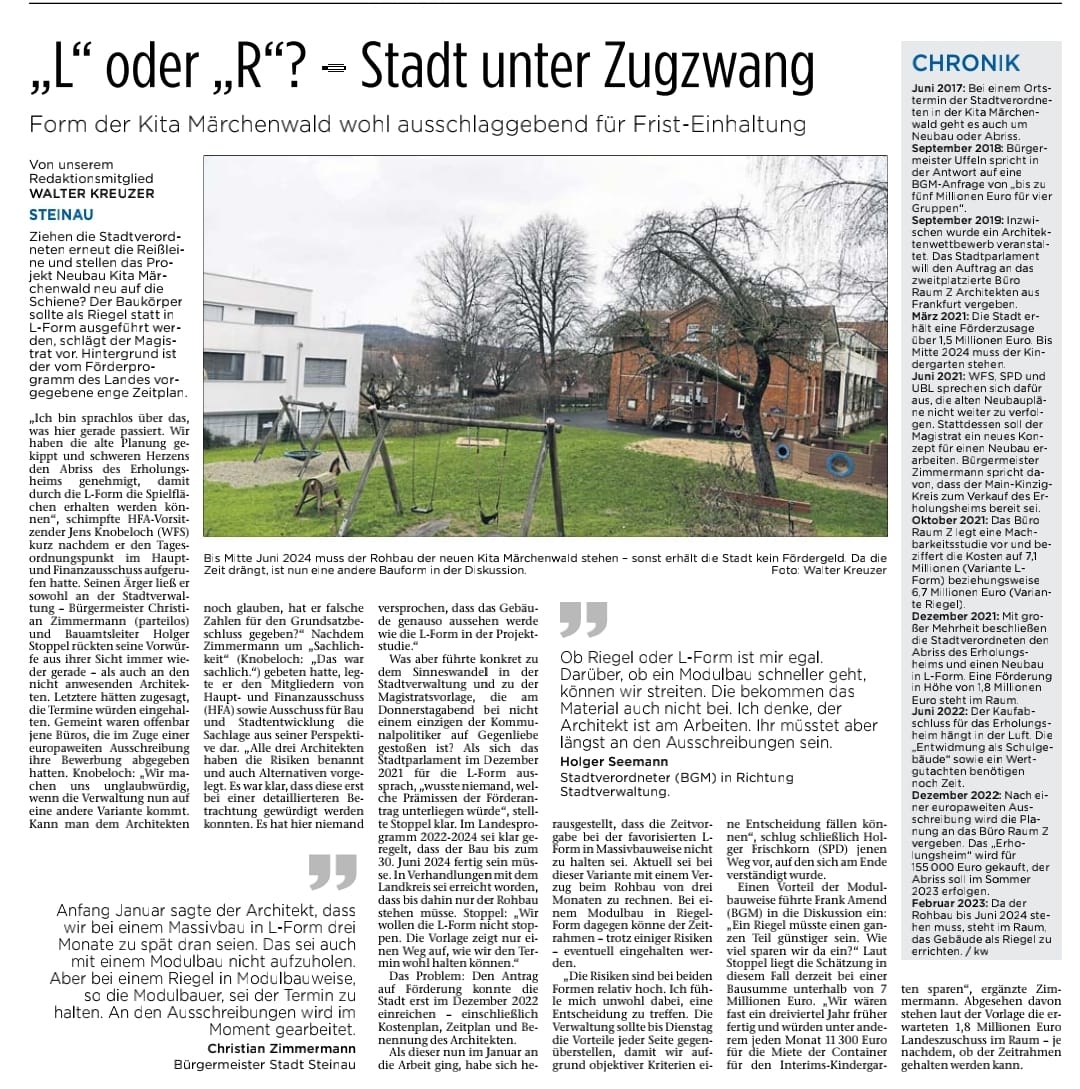 04.02.2023 - L oder R, Stadt unter Zugzwang