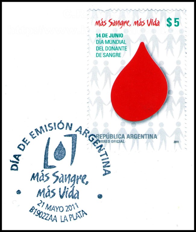 Sede Argentina, 21 de Mayo de 2011, Día Mundial del DONANTE de SANGRE.