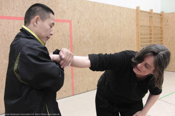 Alfie mit Chen Ziqiang (Qinna-Seminar) ca 2012