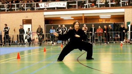 Alfie gewinnt die internat. Niederl. Meisterschften der stiloffenen Frauen-Handform 2015