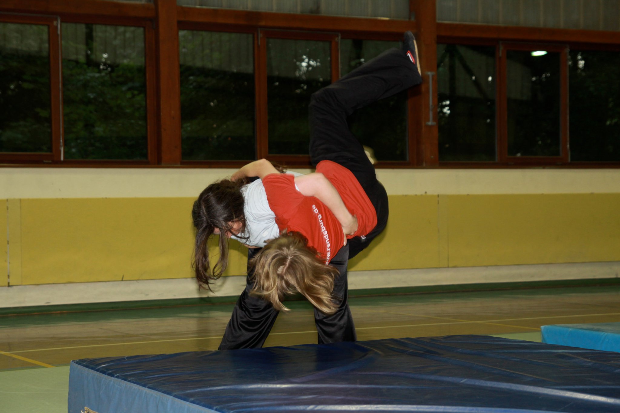 Wurfdemo bei einem Seminar mit Chen Ziqiang ca 2010