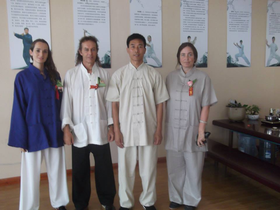Alfie mit Chen Bing, China 2013