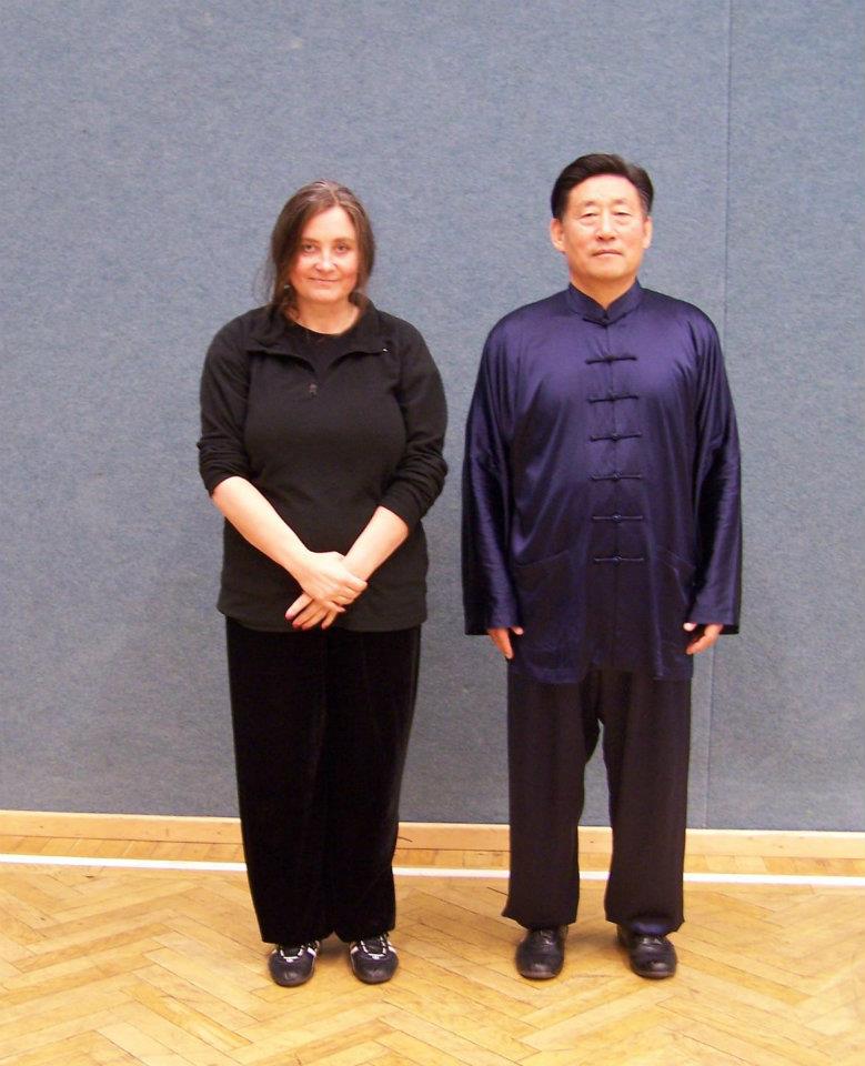 Alfie mit GM Chen Xiaowang ca 2012
