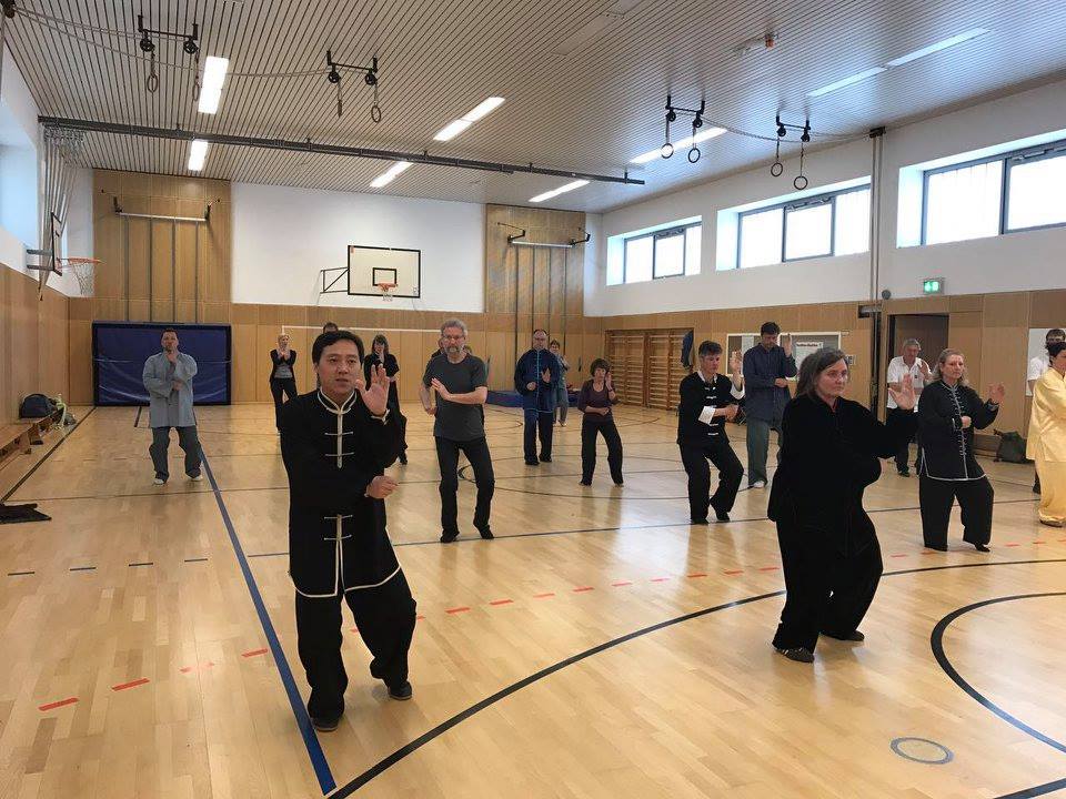 Alfie mit Chen Bin beim VfL- Seminar Berlin 2016