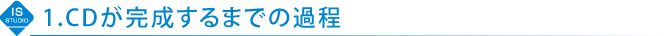 1.CDが完成するまでの過程