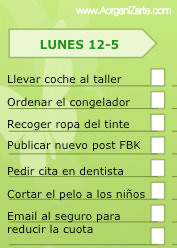 Anota todo para que no se olvide - www.AorganiZarte.com