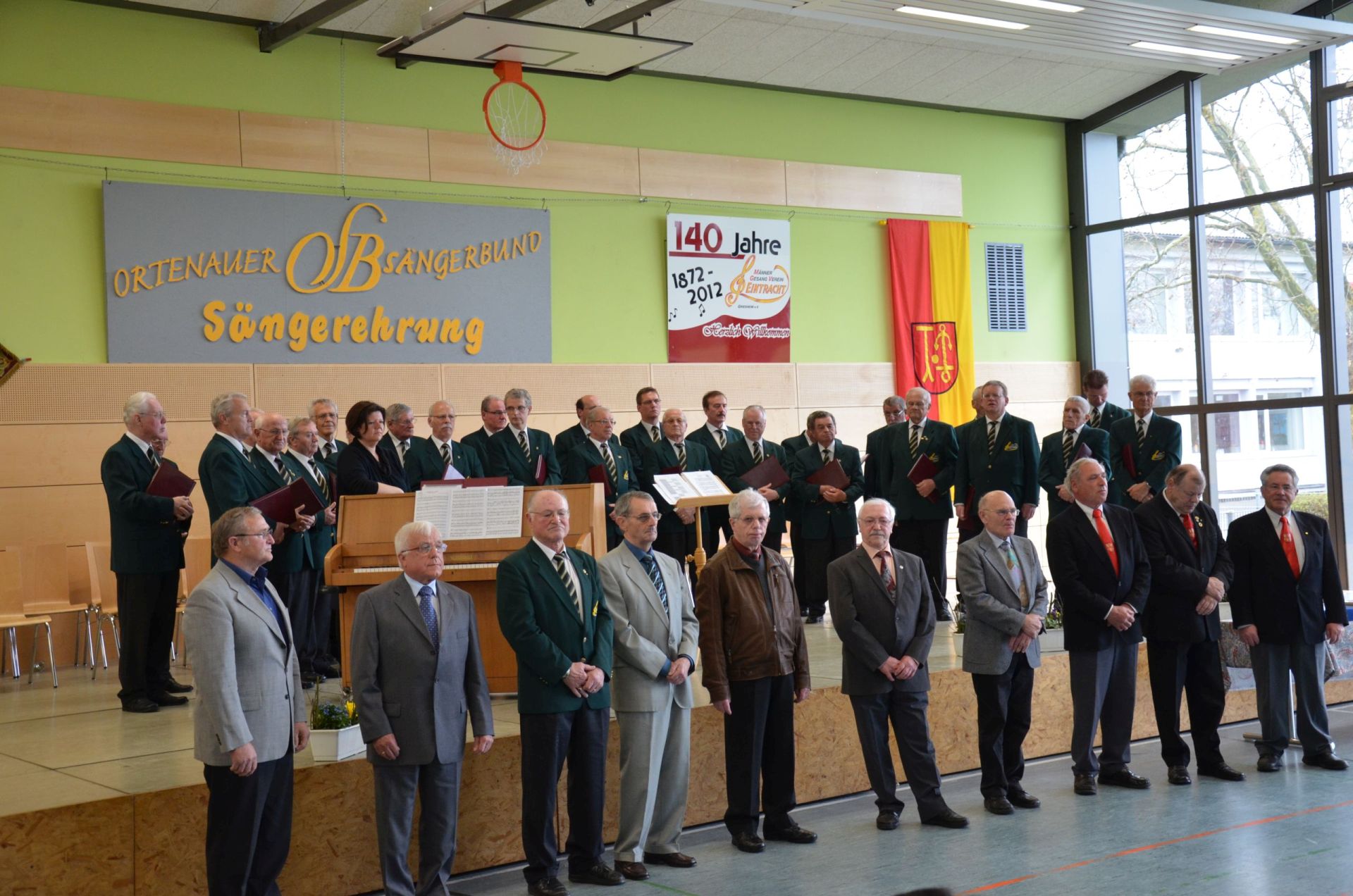 Sängerehrung Ortenauer Sängerbund 2012