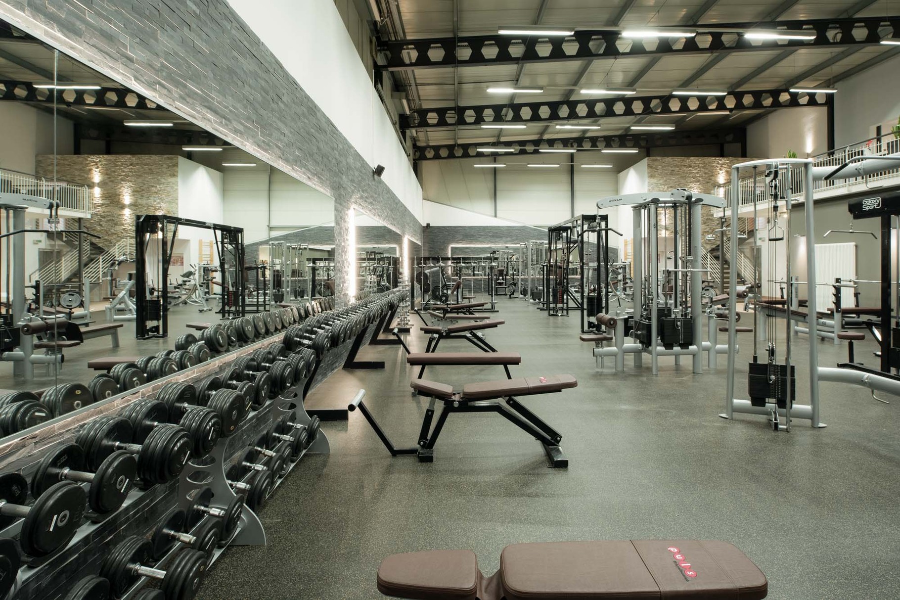 Architekturfotografie Fitnessstudio - architektur ...