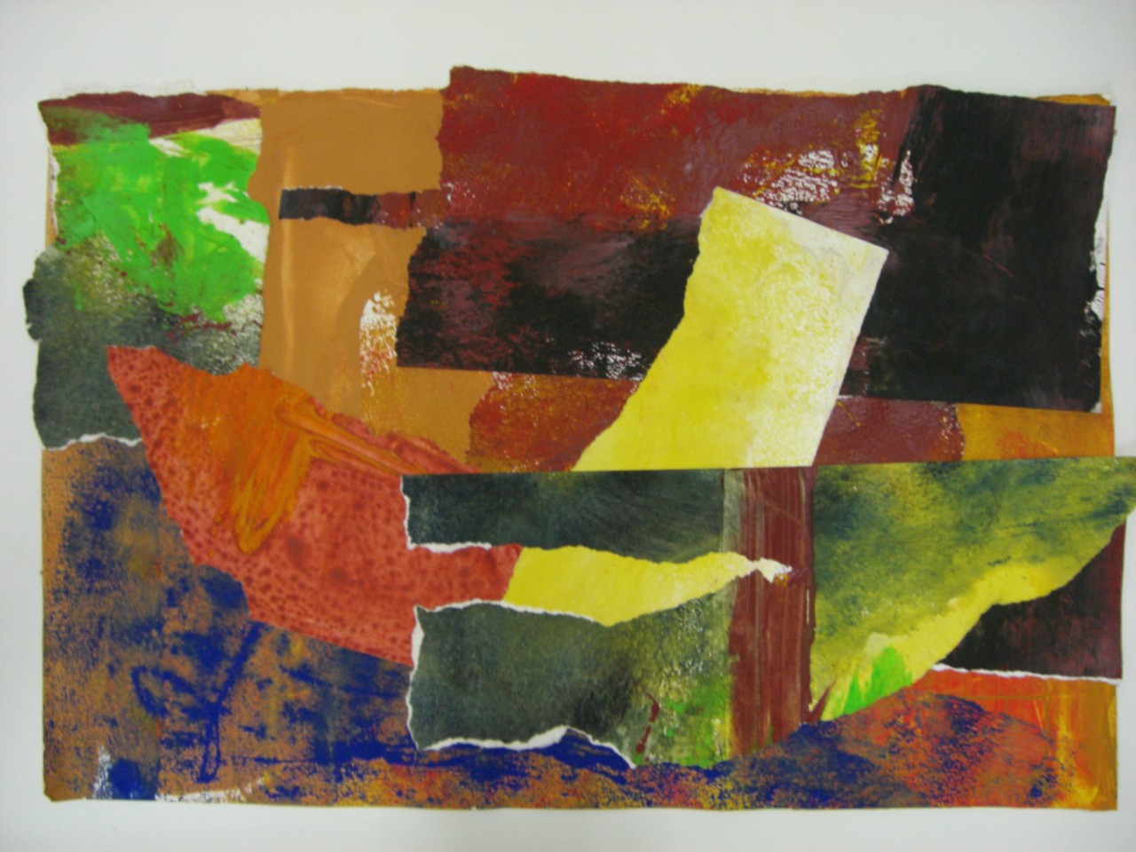 Boot 2005 Collage 51,5 x 69,5 cm