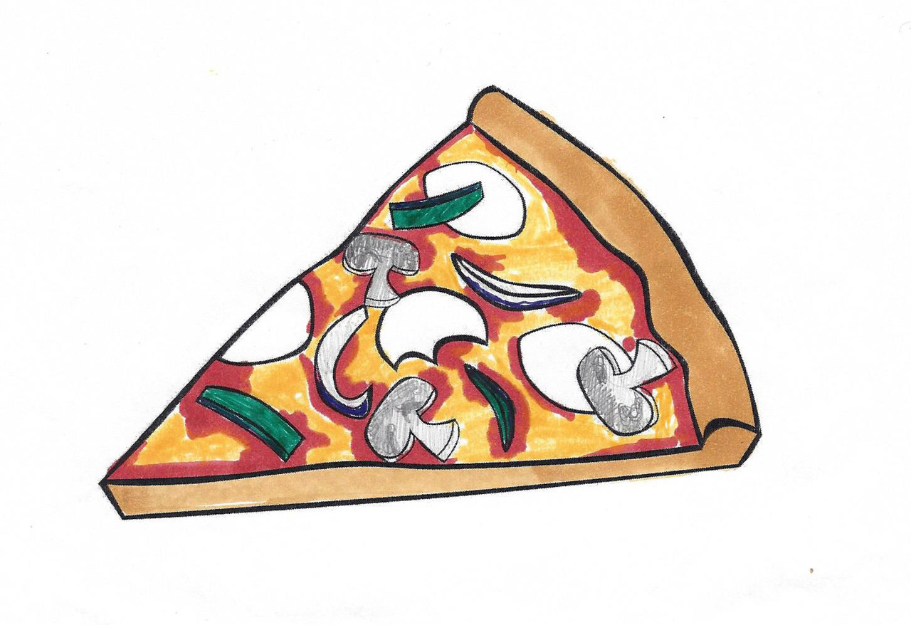 Pinsel Schwingen Statt Pizza Schnabulieren Sophie Fuehrt