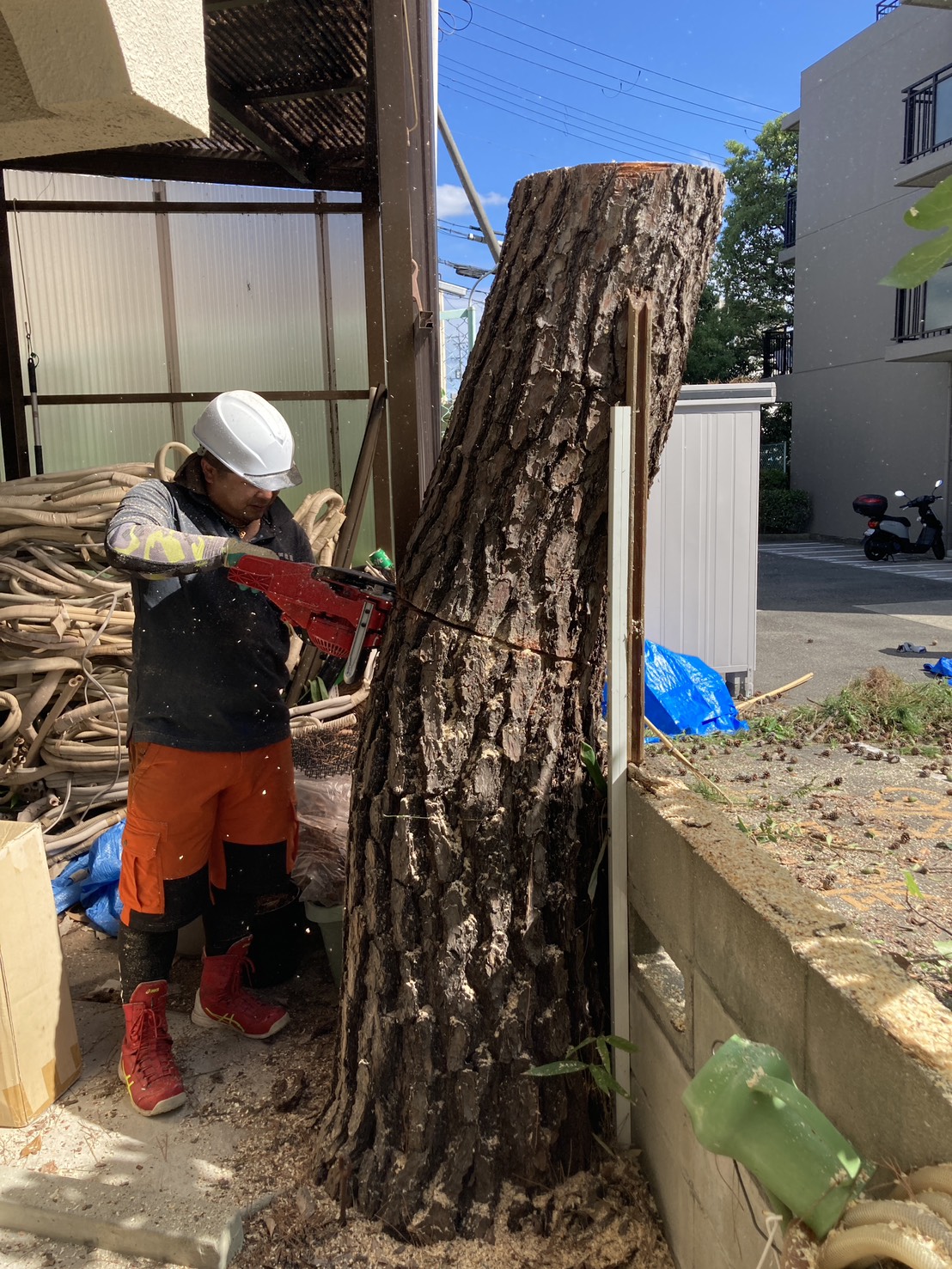 宝塚市M様邸　作業中