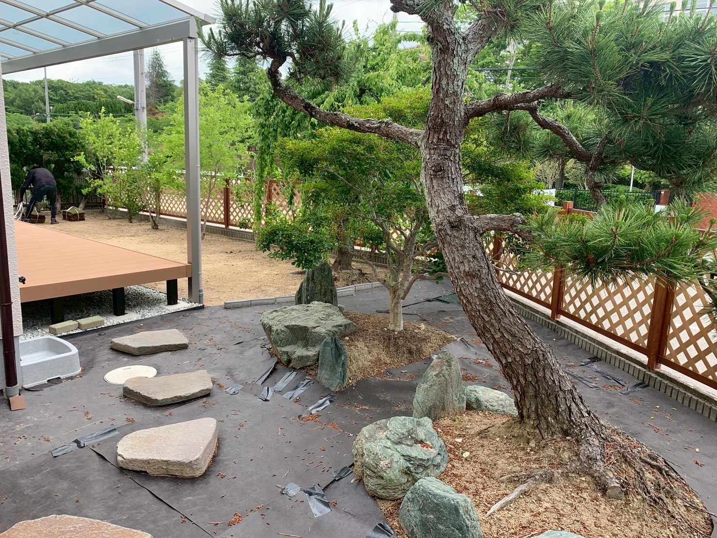 三田市F様邸　作業前