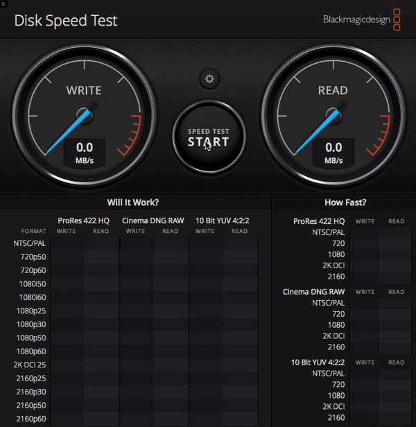 Blackmagicdesign speedtest