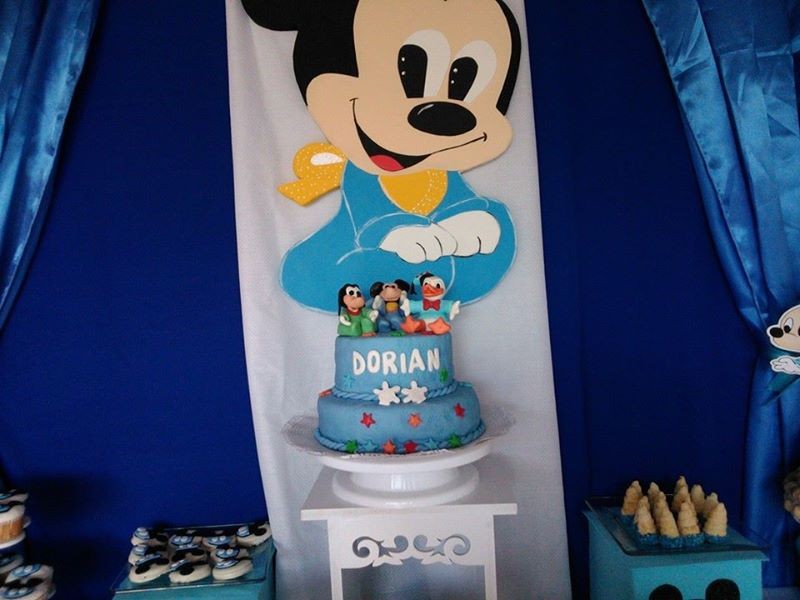 Mickey Bebe Deco Fiestas Magicas