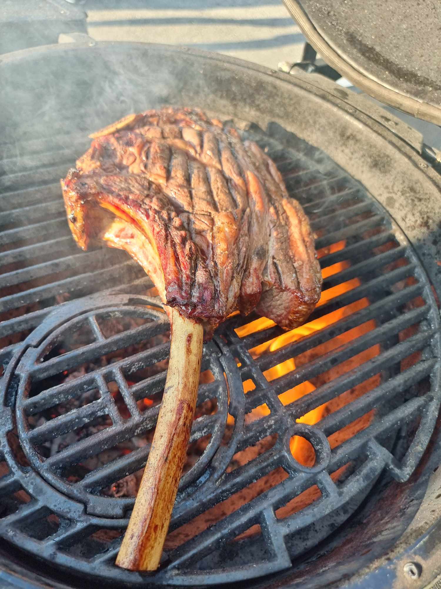 Biohof Sieber Vorarlberg & ALE-X-BBQ Kurs 2023 Bio Tomahawk Grill 