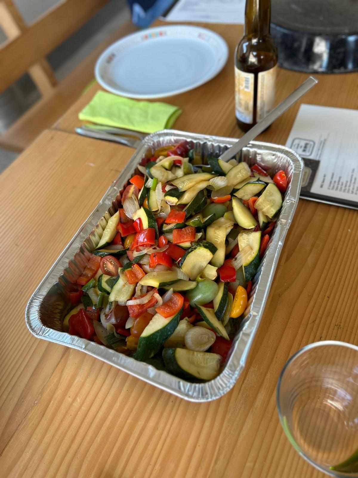 Biohof Sieber Vorarlberg & ALE-X-BBQ Kurs 2023 BBQ Gemüse 