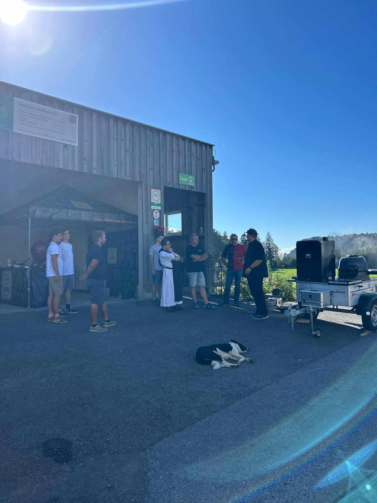 Biohof Sieber Vorarlberg & ALE-X-BBQ Kurs 2023 Set Up 
