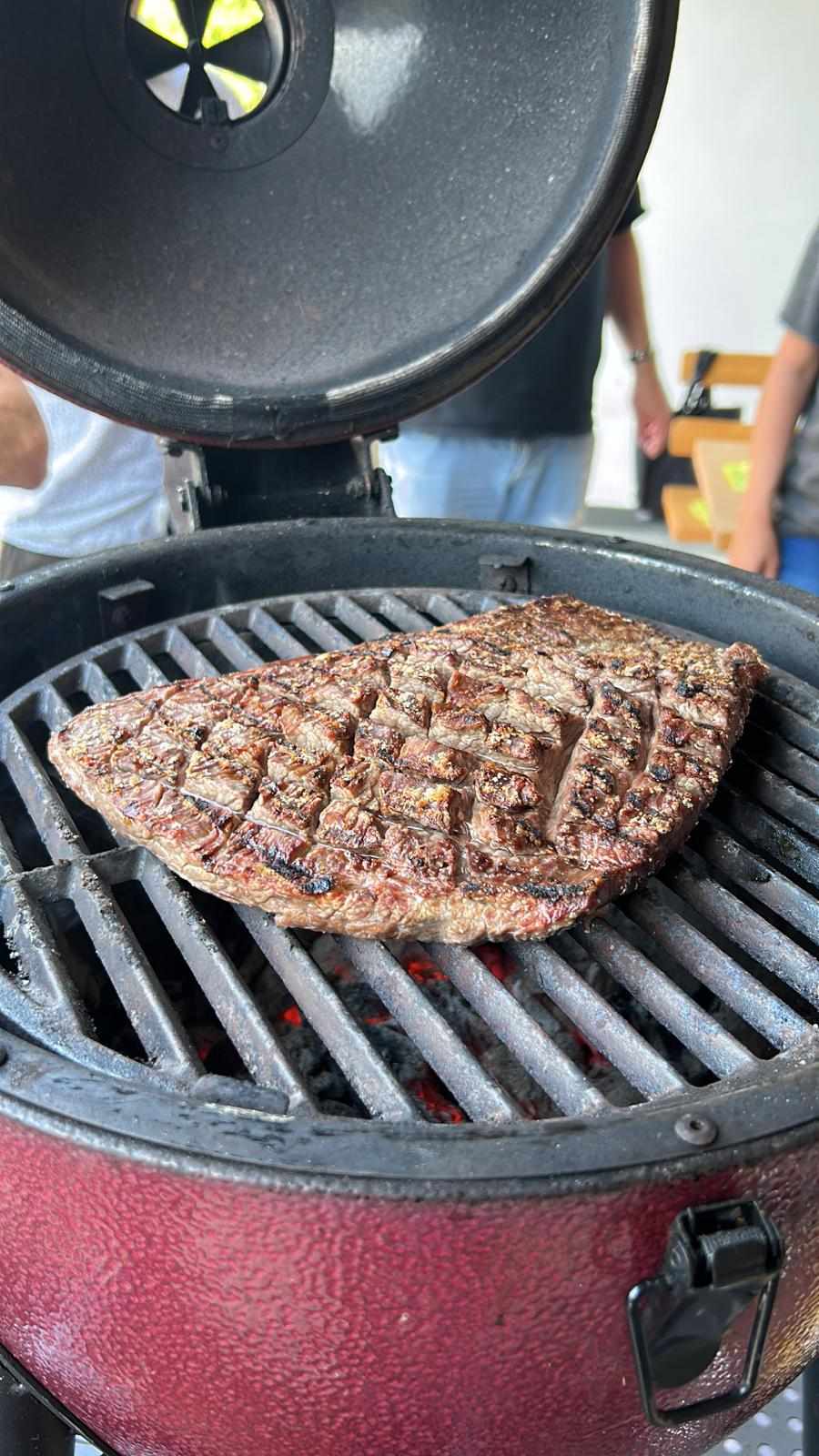 Biohof Sieber Vorarlberg & ALE-X-BBQ Kurs 2023 Bio Flanksteak 