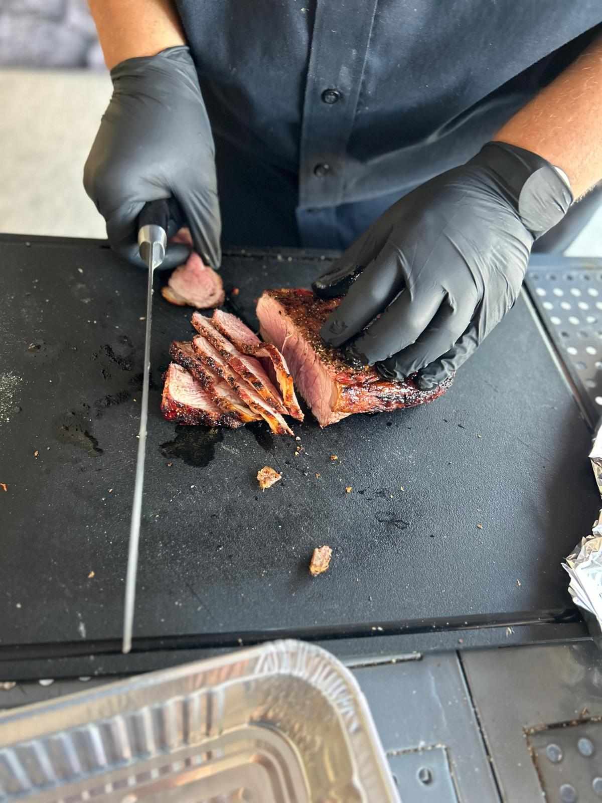 Biohof Sieber Vorarlberg & ALE-X-BBQ Kurs 2023 Entrecote BBQ Style 