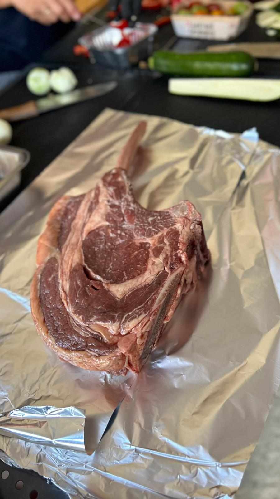 Biohof Sieber Vorarlberg & ALE-X-BBQ Kurs 2023 Bio Tomahawk