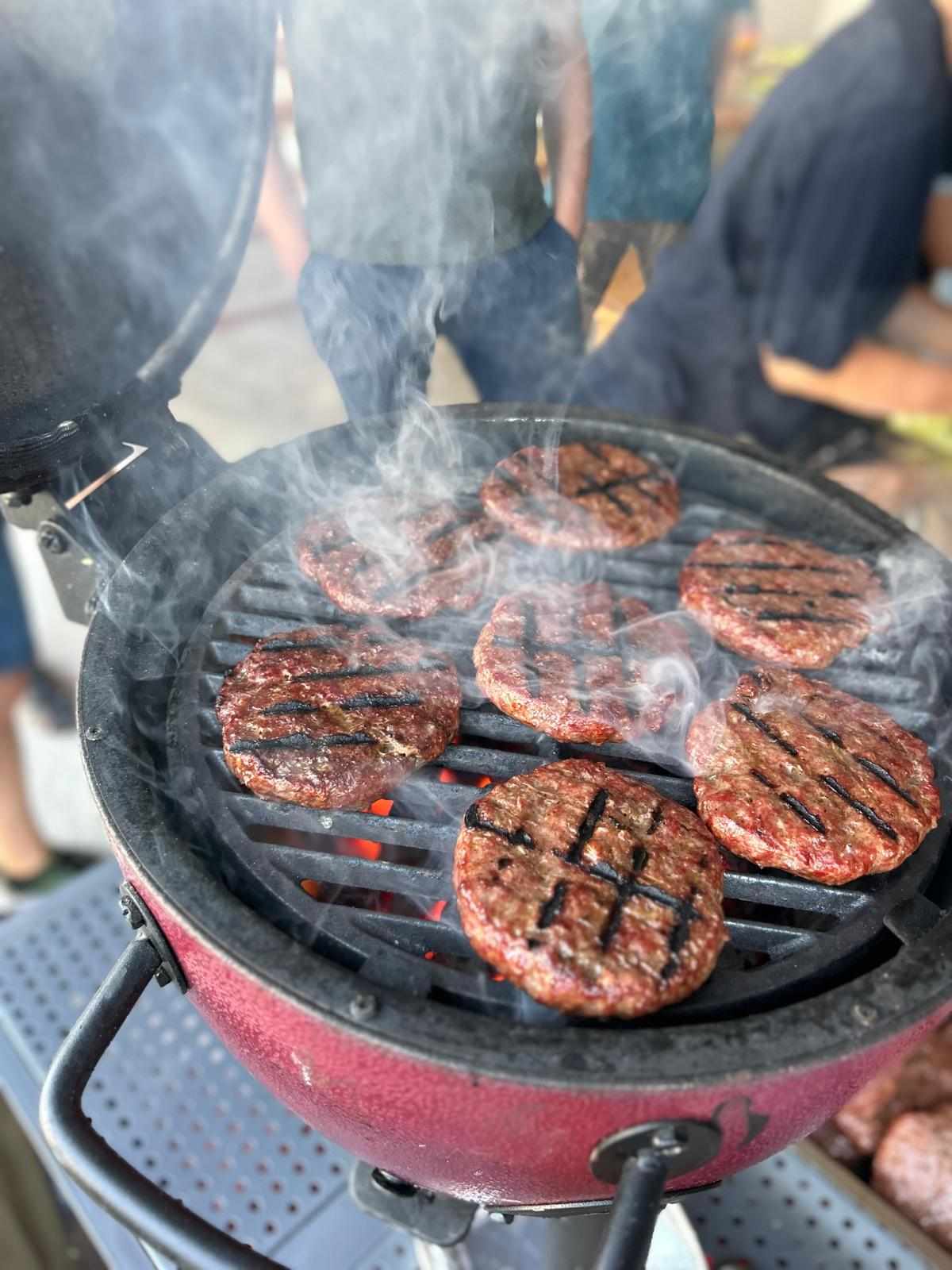 Biohof Sieber Vorarlberg & ALE-X-BBQ Kurs 2023 Burger Patty