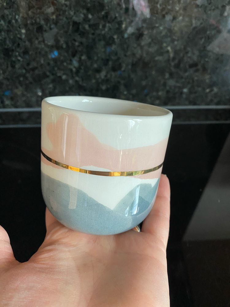 Keramik Cups Nähkistli