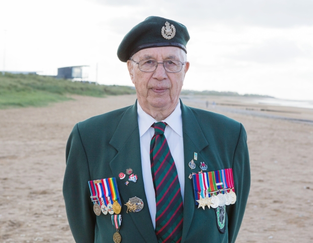 Jim Parks à Juno Beach