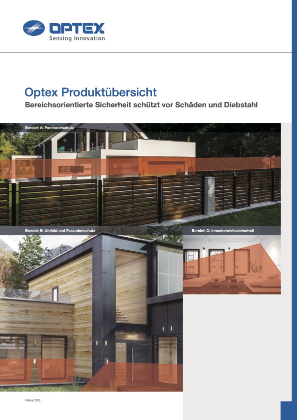 Optex Einbruchmelder für den Gartenbereich