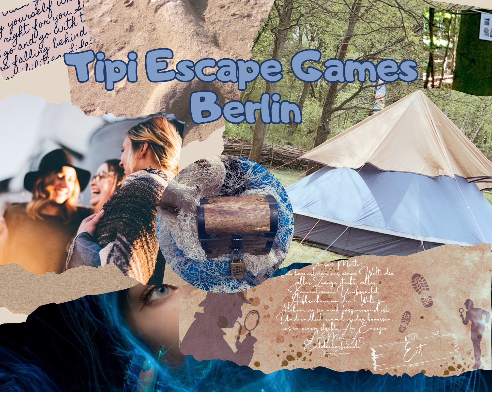 Outdoor Escape Games im Tipi - Berlin