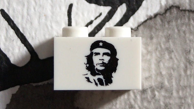 Che Guevara als LEGO®/Noppenstein