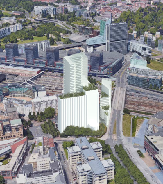 Cité administrative Lille en grand