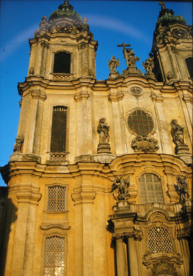 Melk, Stiftskirche, Fassade von Jakob Prandtauer, 1702-1726, Zustand 1977