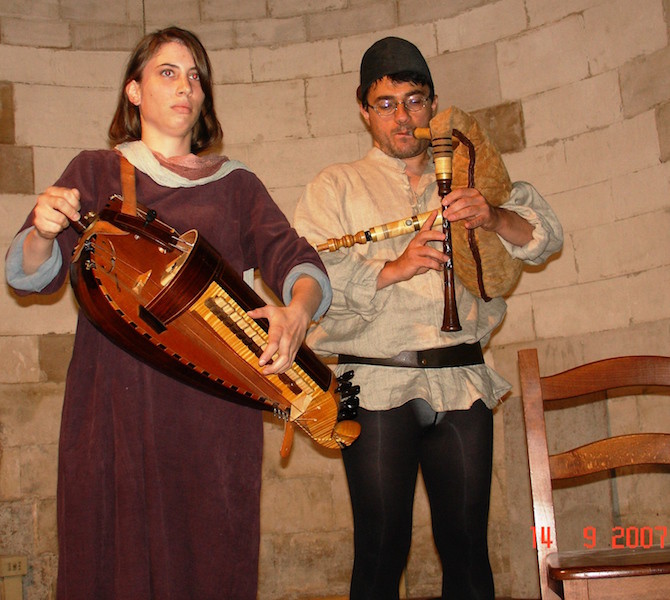 2007, Caroline Tallone - Attilio Rossi. Monopoli, Castello Carlo V