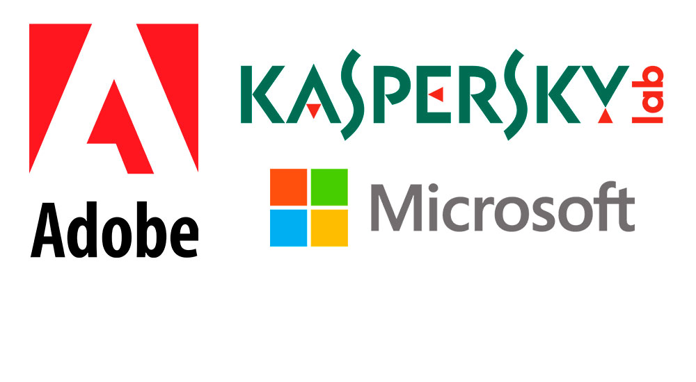 Venta de licenciamiento de Software de Adobe, Microsoft y Kaspersky.