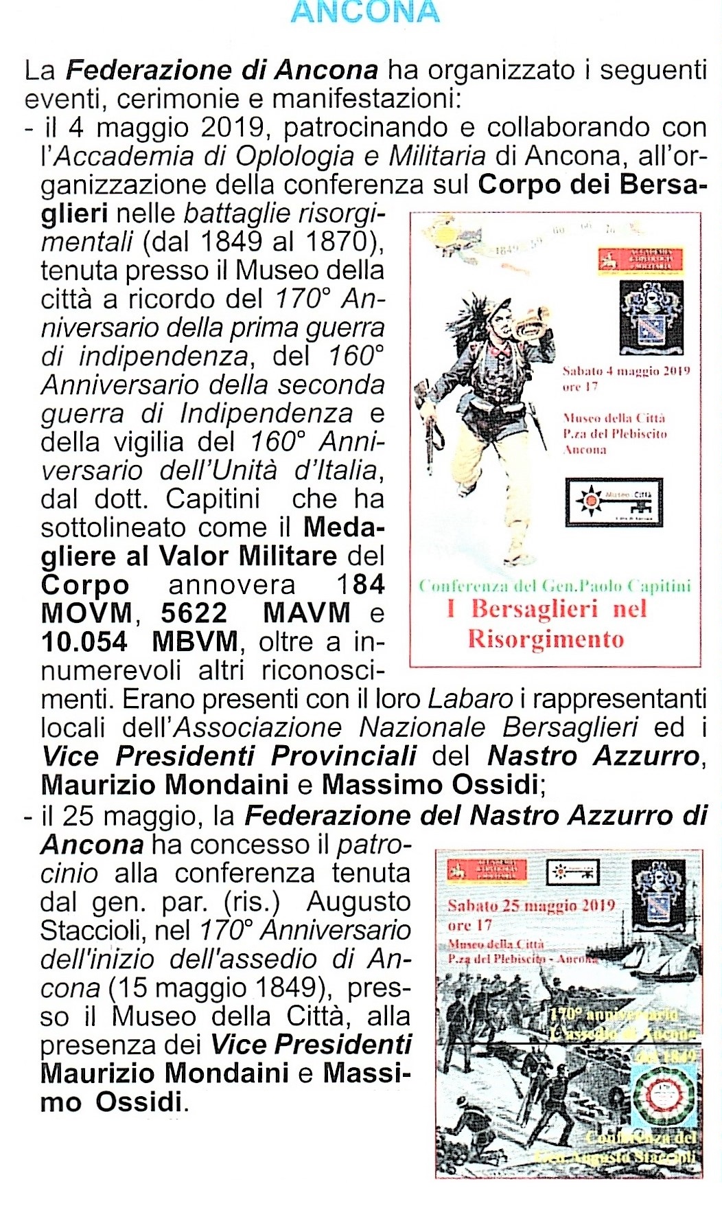 Il Nastro Azzurro sett.2019