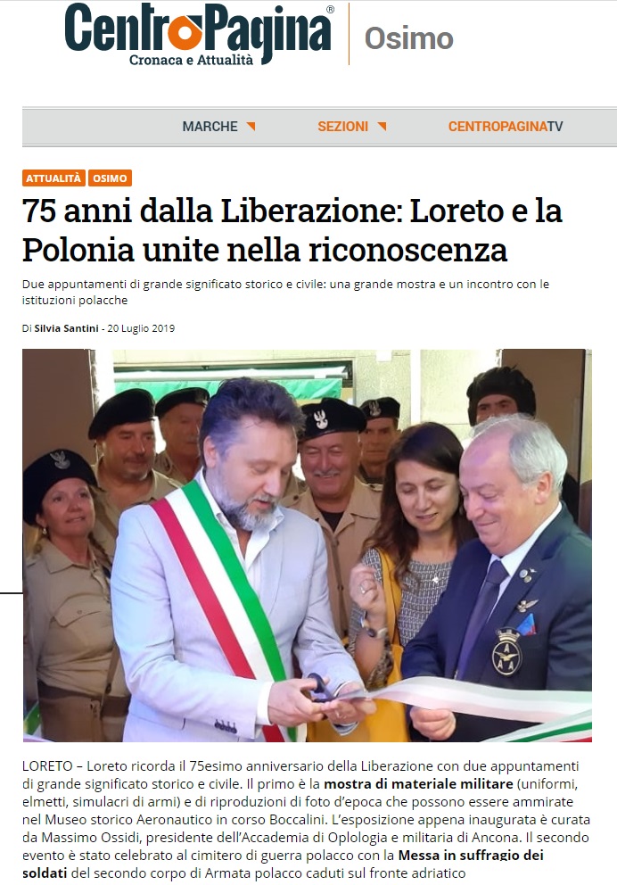 Centropagina Osimo 20 luglio 2019