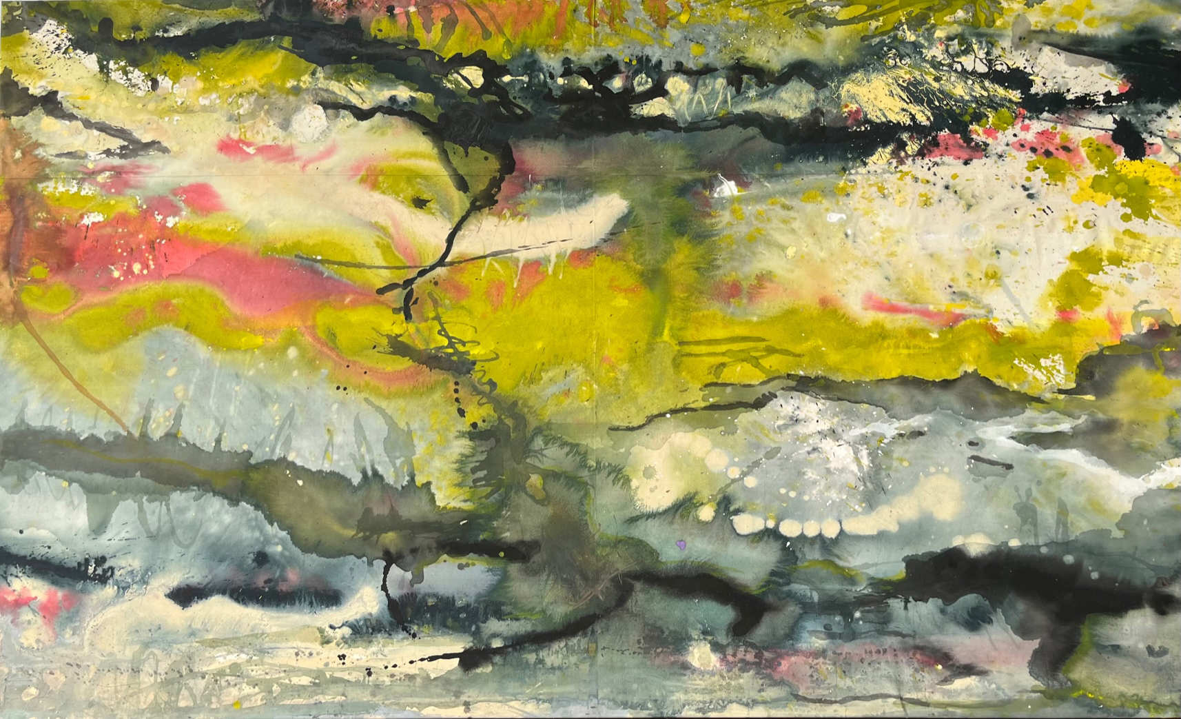2306, Landscape,Acryl auf Leinwand, 115 cm x 190 cm