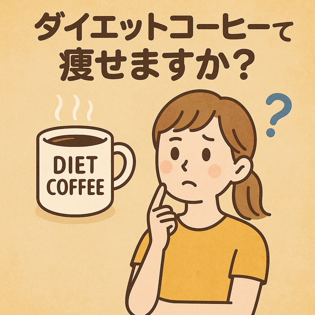 「ダイエットコーヒーって痩せますか？」